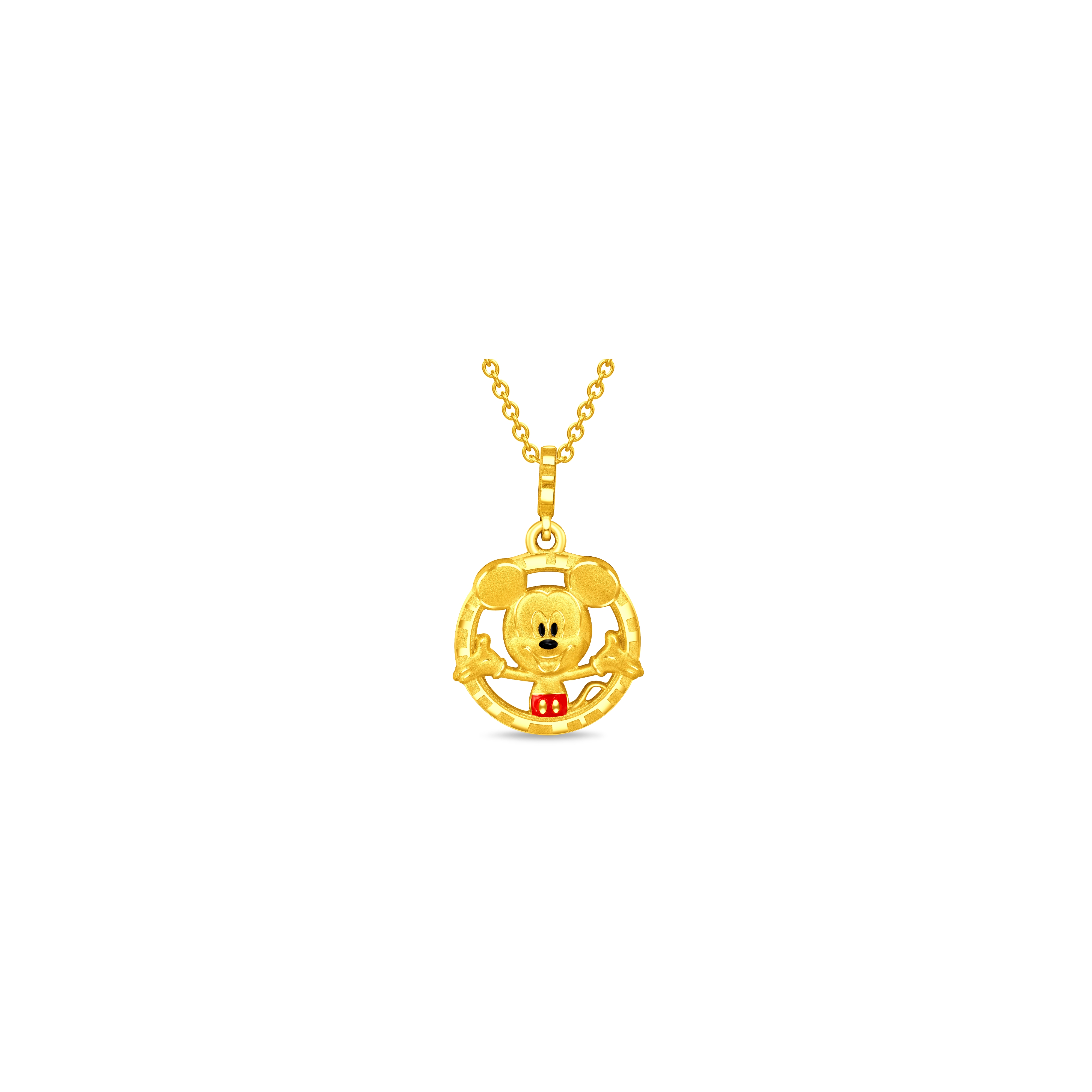 Mickey Mouse 999.9 Gold pendant